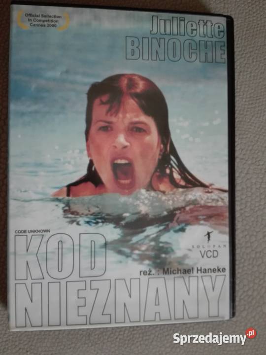 Kod nieznany reż Michael Haneke Film VCD