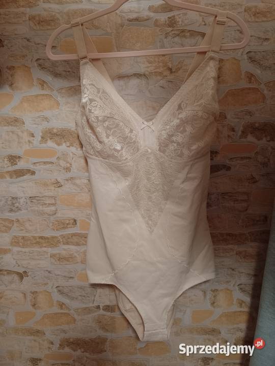 95C 42XL Ekskluzywne beżowe body modelujące z Kraków