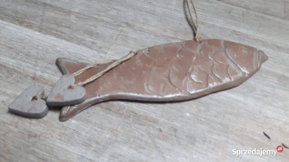 Rybka ceramiczna ręcznie wykonana mazowieckie