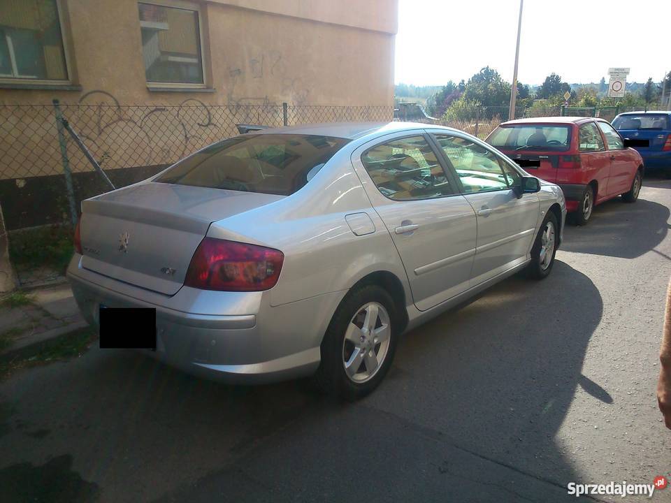 Peugeot 407 16 HDI podgrzew przednie fotele wspomaganie kierownicy dolnośląskie Świdnica