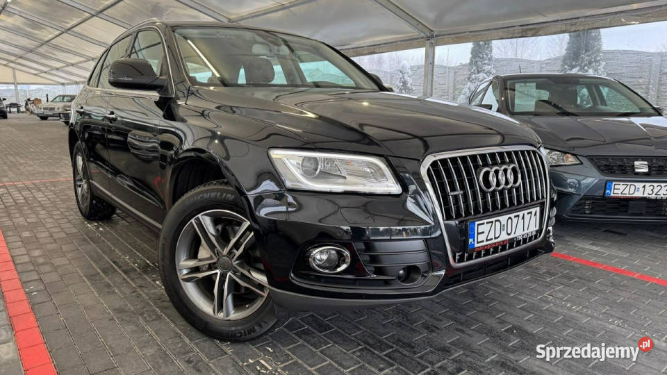 Audi Q5 Audi Q5 Lift 8R 20082016 czarny łódzkie Zduńska Wola sprzedam