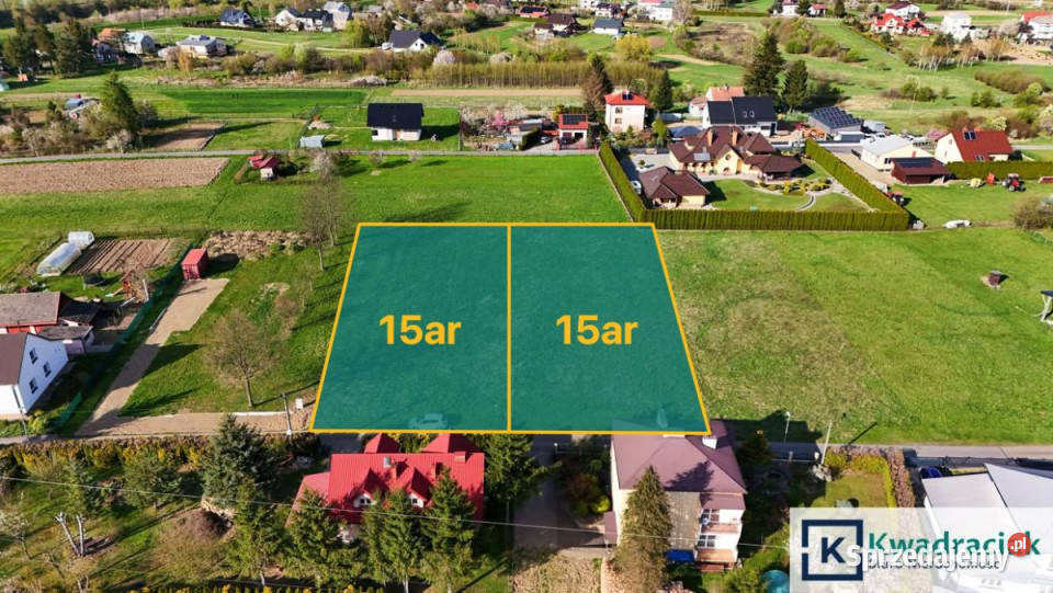 Działka na sprzedaż 1551m2 Jasło Gądki