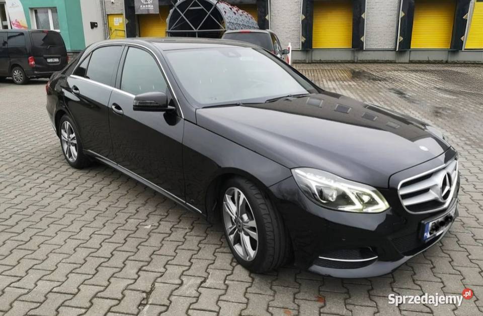 Mercedes E 350 CDI LIFT super stan ZAMIANA Mosina