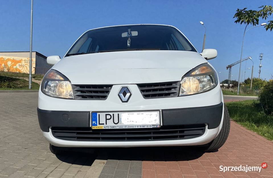 RENAULT SCENIC II - USZKODZONA SKRZYNIA BIEGÓW