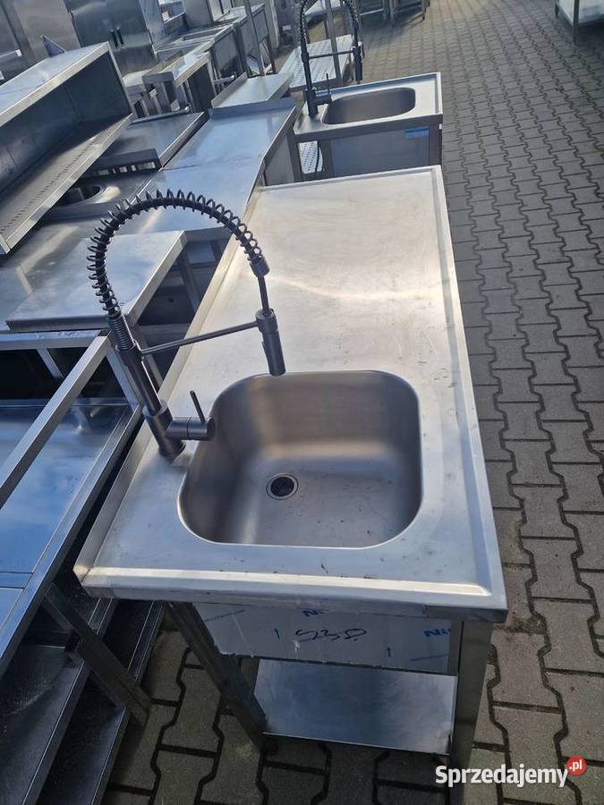 Zlew Gastronomiczny 1 Komorowy Z Blatem Roboczym wielkopolskie Ostrów Wielkopolski