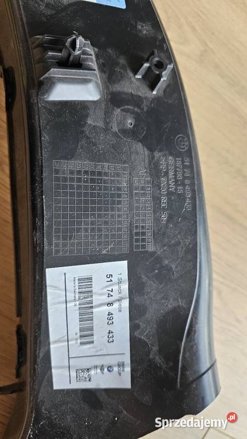 51748493433 Kanał powietrza hamulca lewy BMW Mińsk Mazowiecki