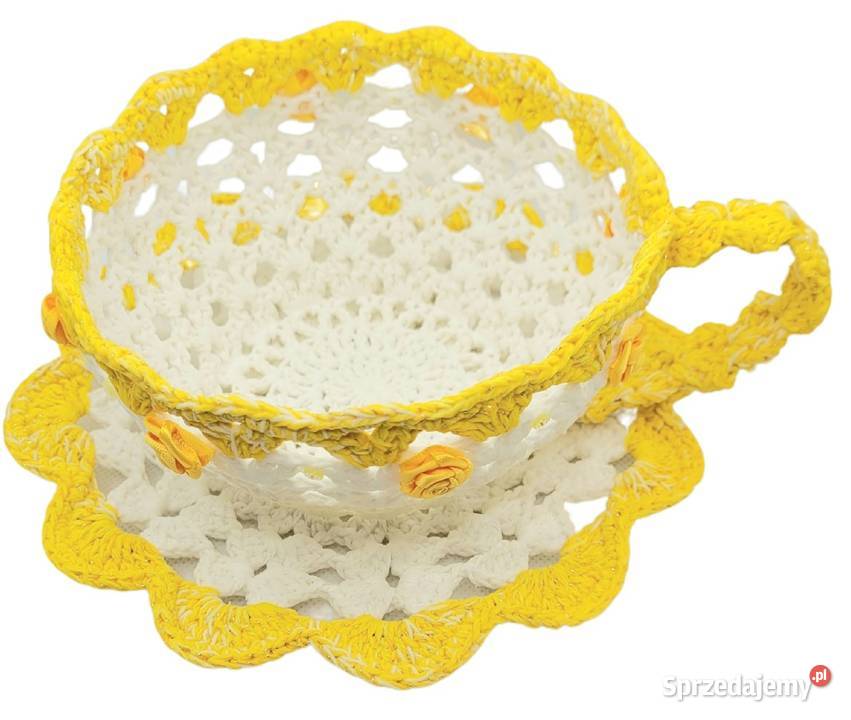 Filiżanka na słodycze ręcznie wykonana sprzedam