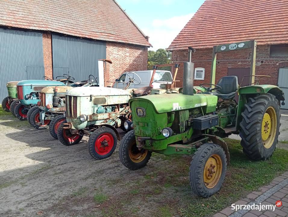 Traktory Hanomag 4 1957 1963r Deutz i John Deere Syców