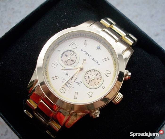Cape pave automatisk MICHAEL KORS zegarek Złoty Piękny New York Limitowany MK Rzeszów -  Sprzedajemy.pl