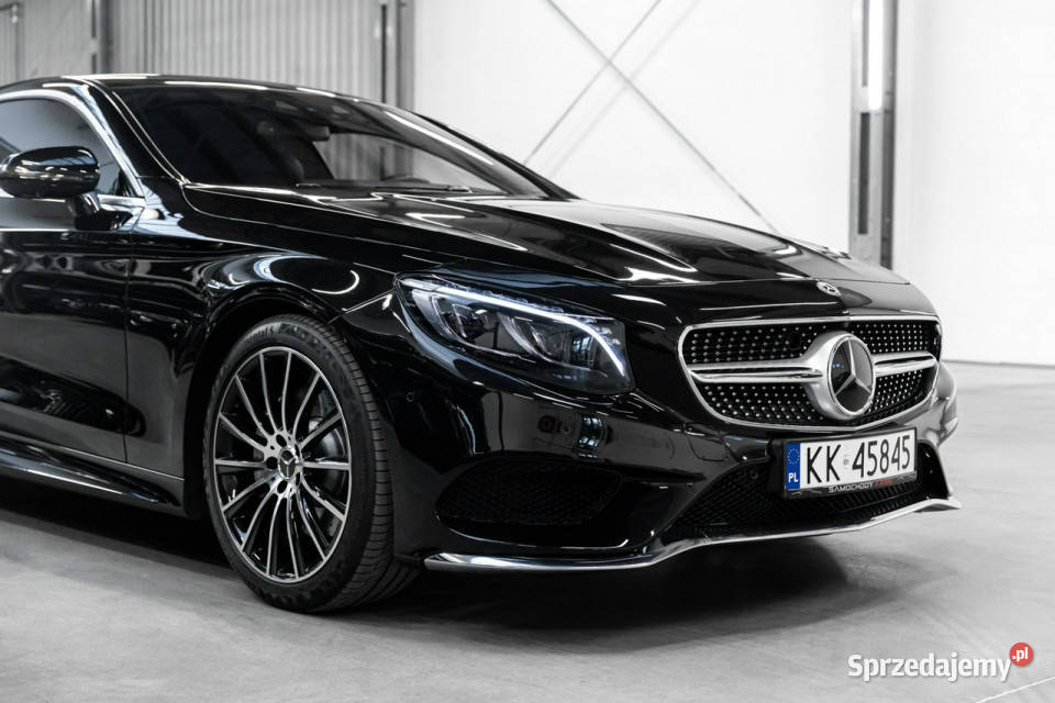 Mercedes S 400 4Matic Coupe Distronic noktowizor klimatyzacja Mercedes-Benz Węgrzce