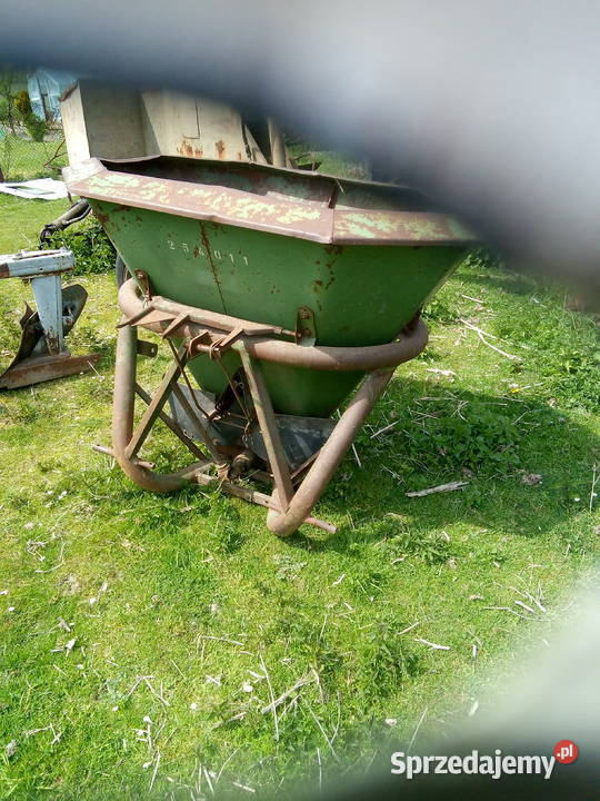 Rozsiewacz nawozu amazone 600l śląskie Miedźno
