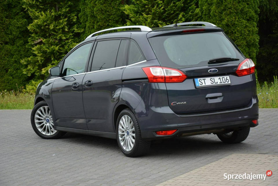 Ford Grand C biXenon Navi Skóry elKlapa Sony Ostrów Mazowiecka