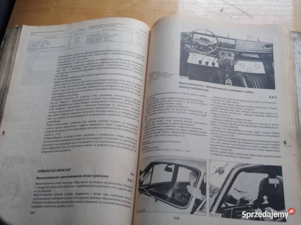 Budowa Eksploatacja Naprawa FSO 125p Wydawnistwo Dąbrowa Górnicza