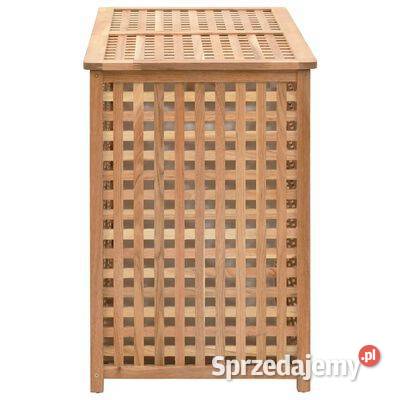 vidaXL Kosz na pranie 875x46x67 lite drewno Warszawa