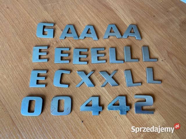 Emblemat Logo Szyldy TGA TGL TGM TGX TGS Man Pozostałe lubuskie Maszewo