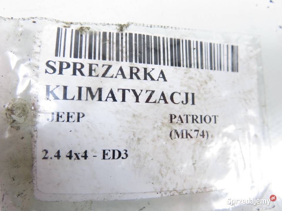 KOMPRESOR KLIMATYZACJI JEEP PATRIOT 24