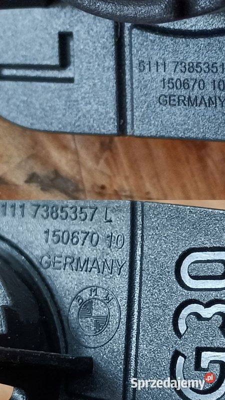BMW 5 G30 G31 ZESTAW MOCOWAŃ CZUJNIKÓW PDC LEWY Pleszew
