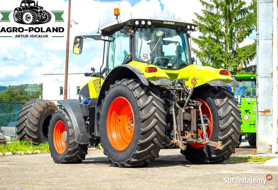 Claas AXION 830 2017 6364 h ORYGINALNE OPONY Kudowa-Zdrój sprzedam