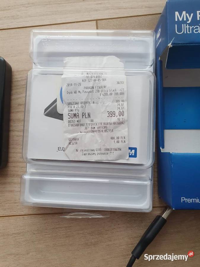 Dysk zewnętrzny WD Ultra 2 TB 2,5” Łódź