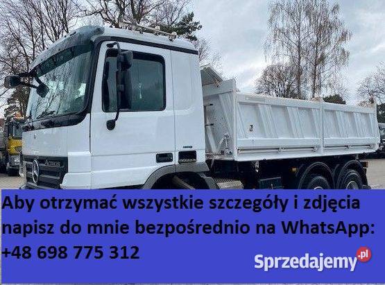 Wywrotka MercedesBenz ACTROS 2641 Wągrowiec sprzedam