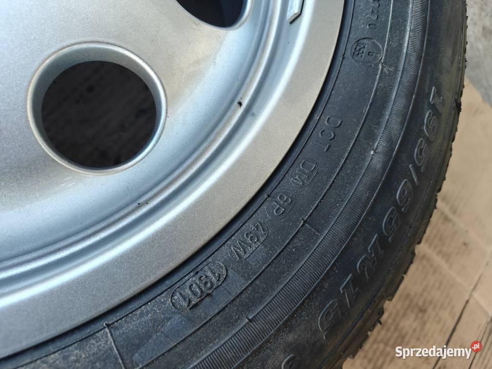 Audi a3 8l koło zapasowe z opona Dunlop 19565 mazowieckie Przytyk sprzedam