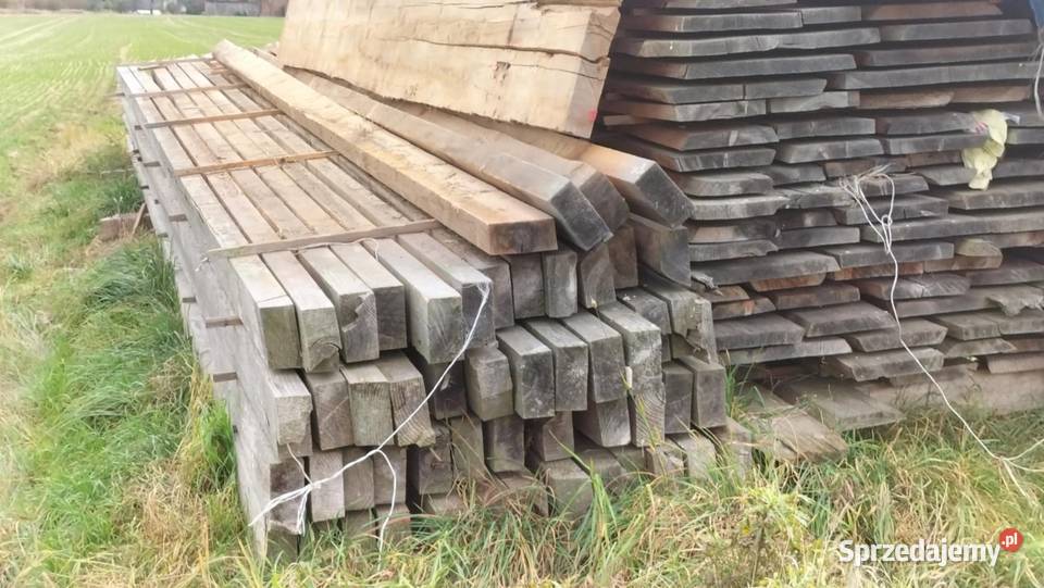 Więźba dachowa krokwie 16 na 8 jodłowe lubelskie Modliborzyce