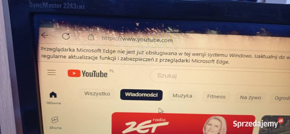 Monitor samsung 22 całe model MY22WS
