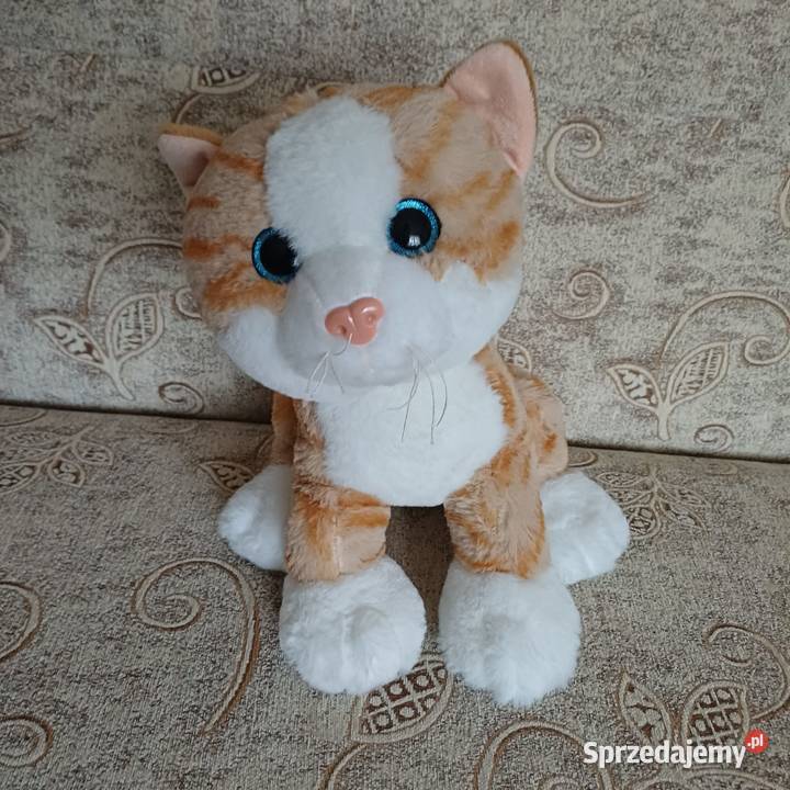 Kotek pluszak NOWY miauczący maskotka Maskotki Sieradz sprzedam