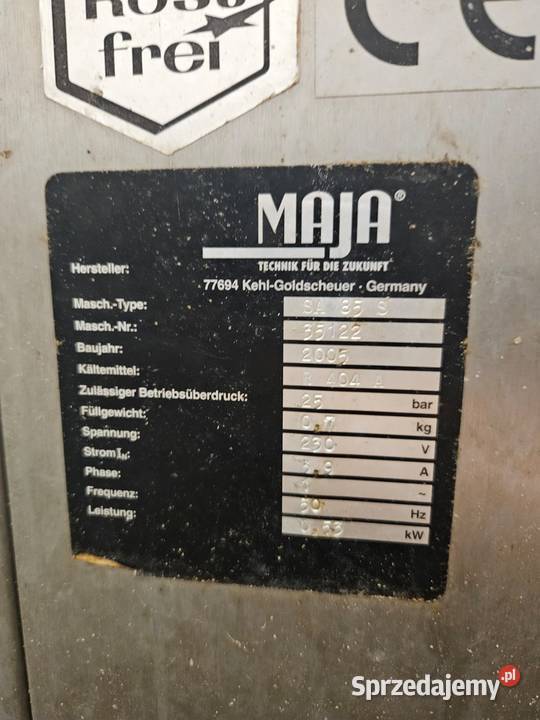 Łuskarka do lodu Maja SA 85 S wielkopolskie Krotoszyn