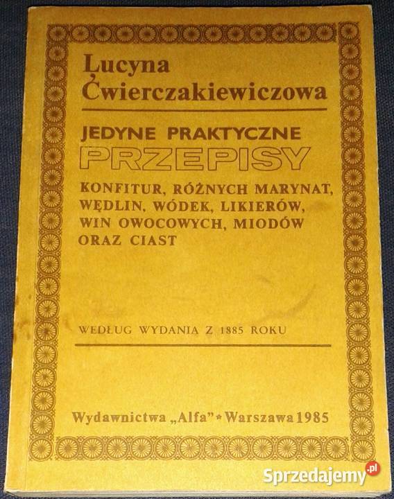 Jedyne praktyczne przepisy Lucyna sprzedam