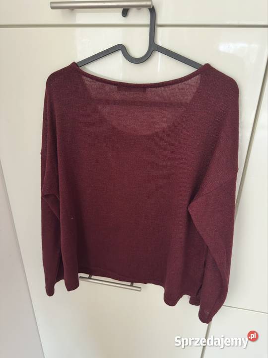 Bordowy sweterek Mango L Gdańsk
