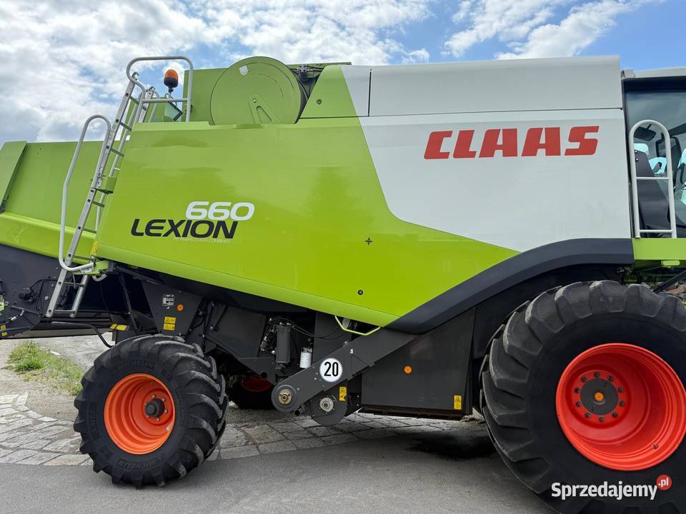 Kombajn zbożowy Claas Lexion 660 heder V750 pro Claas Nowa Ruda