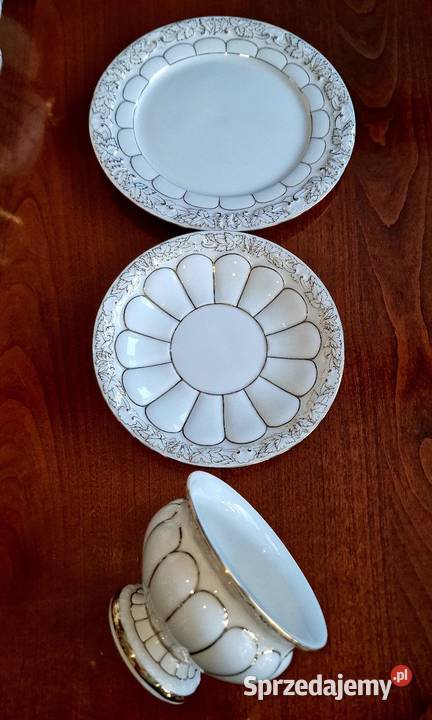 MiśniaMeissen XForm serwis kawowy 6osób z dużym