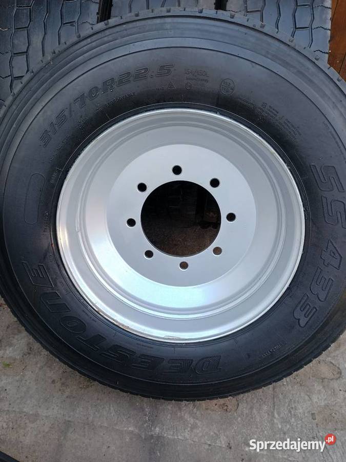 Koła 31570R225 8 otworów do przyczepy HL Brandys Głowno