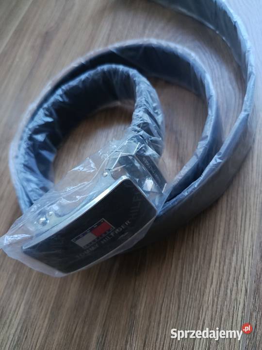 Pasek skórzany męski Tommy Hilfiger do garnituru Białystok