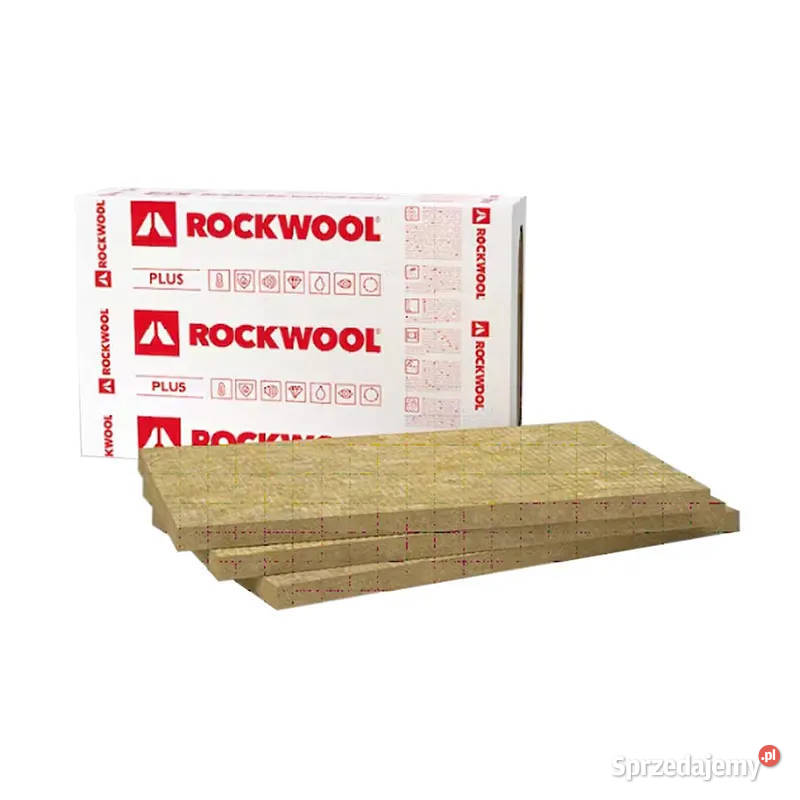 ROCKWOOL WEŁNA PLUS PŁYTY ZE SKALNEJ WEŁNY 80MM Kielce
