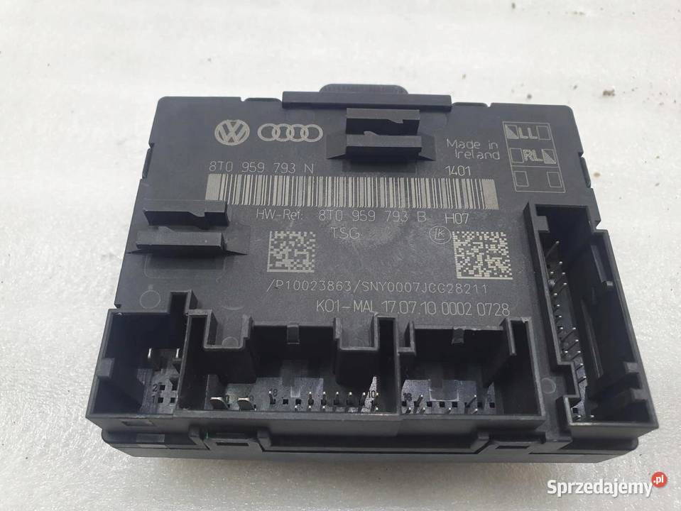 MODUŁ STEROWNIK DRZWI AUDI A5 8T 8T0959793B