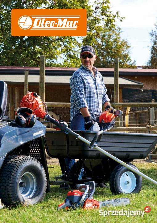 Traktor ogrodowy Oleomac Dostawa Gorlice