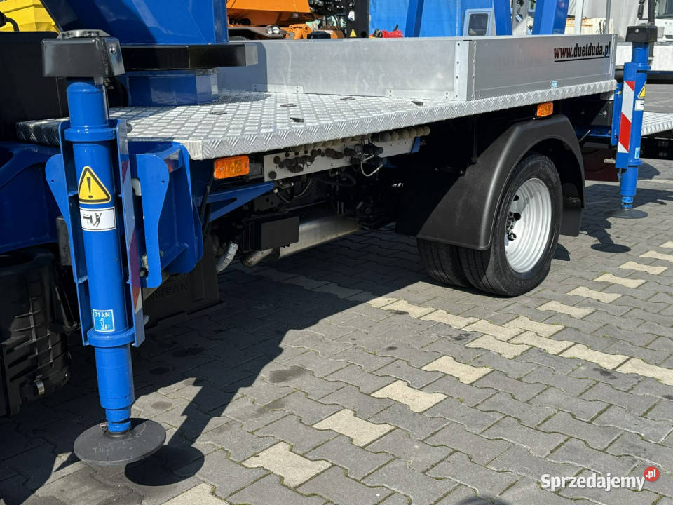 Nissan Cabstar Podnośnik Koszowy 22m RUTHMANN Widełki