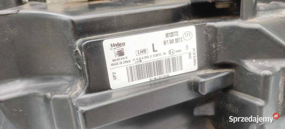 Lampa Przod Full Led Seat Ibiza Arona 6F1941007C dolnośląskie