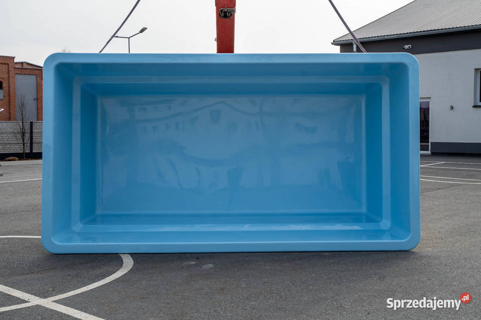 Basen ogrodowy gotowy wkopywany z laminatu 45x24 Opole