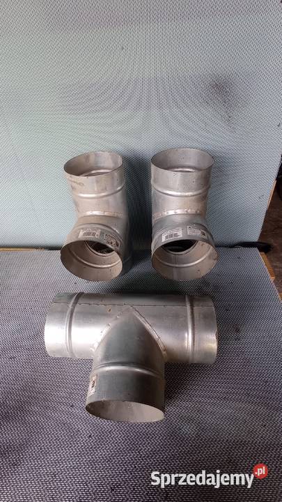 Trzy trójniki kwasowe stal Łubno