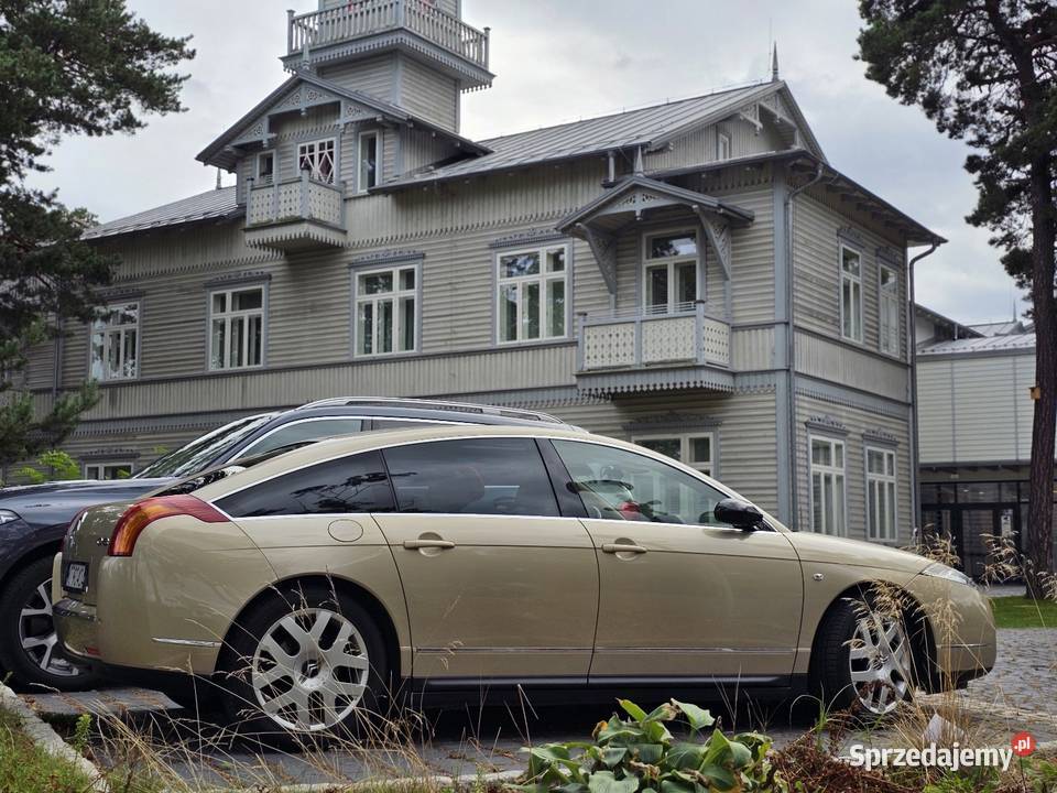 Citroen C6 Kolor Mokry Piasek Brązowa Skóra Rok produkcji 2007 Karczew sprzedam