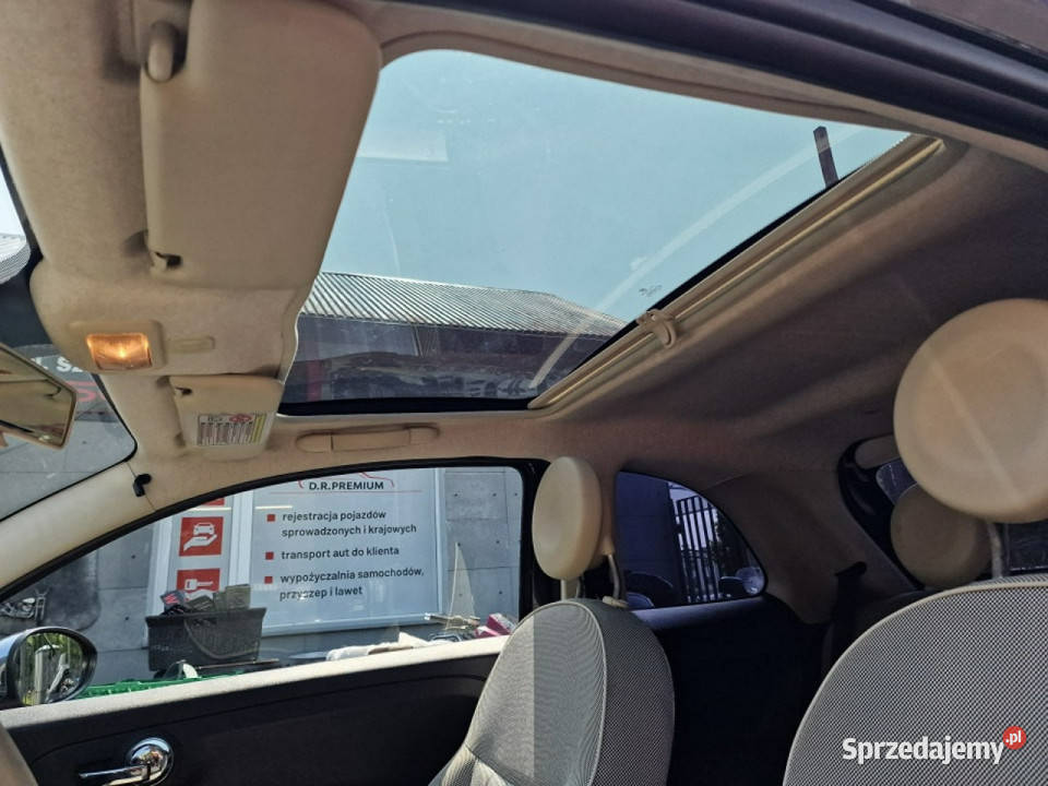 Fiat 500 12 Benzyna 69 Klimatyzacja Panorama światła przeciwmgielne 500 Słupsk