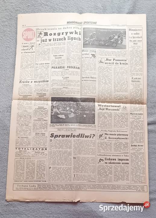 Trybuna Ludu 200 sobota niedziela 23 i 24 Koźminek