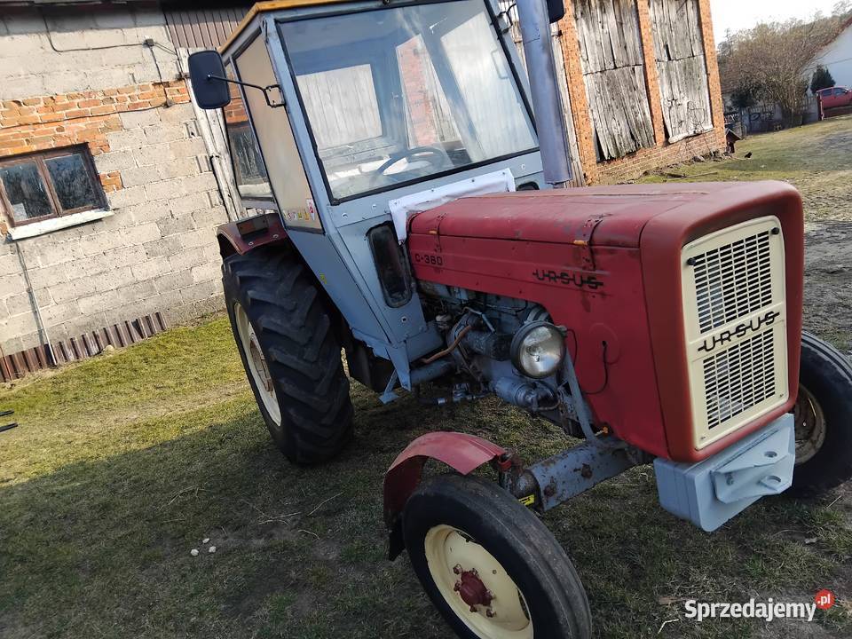 Ciągnik Ursus c360 nie c355 transport łódzkie Bełchatów