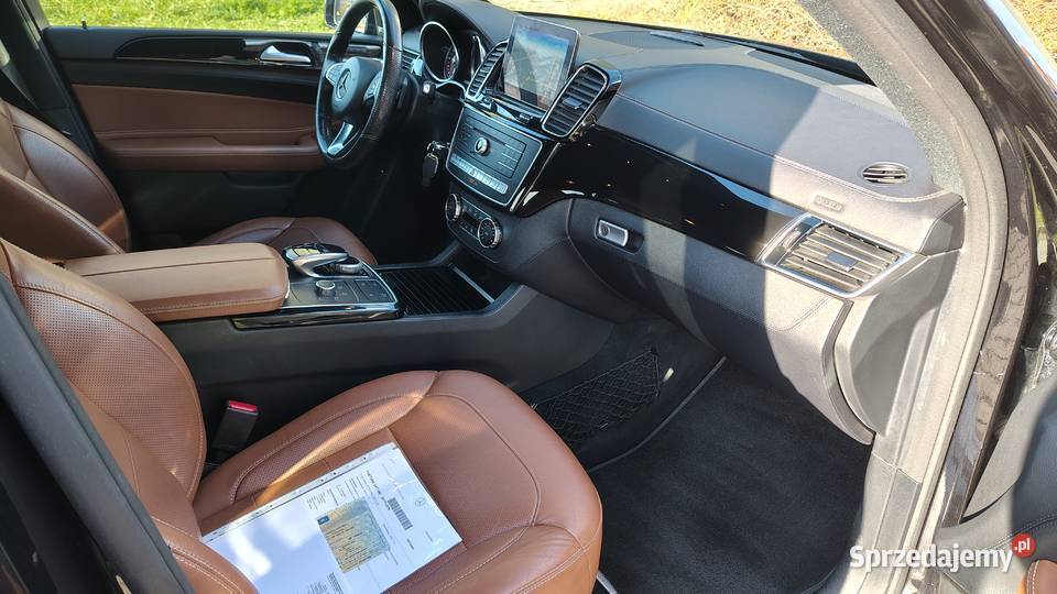 Mercedes GLE 350 AMG 4MaticSalon 1WłSerwisowany relingi dachowe Warszawa