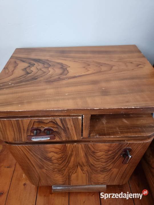Komplet mebli do sypialni vintage 2 szafy łóżko Kończyce Wielkie