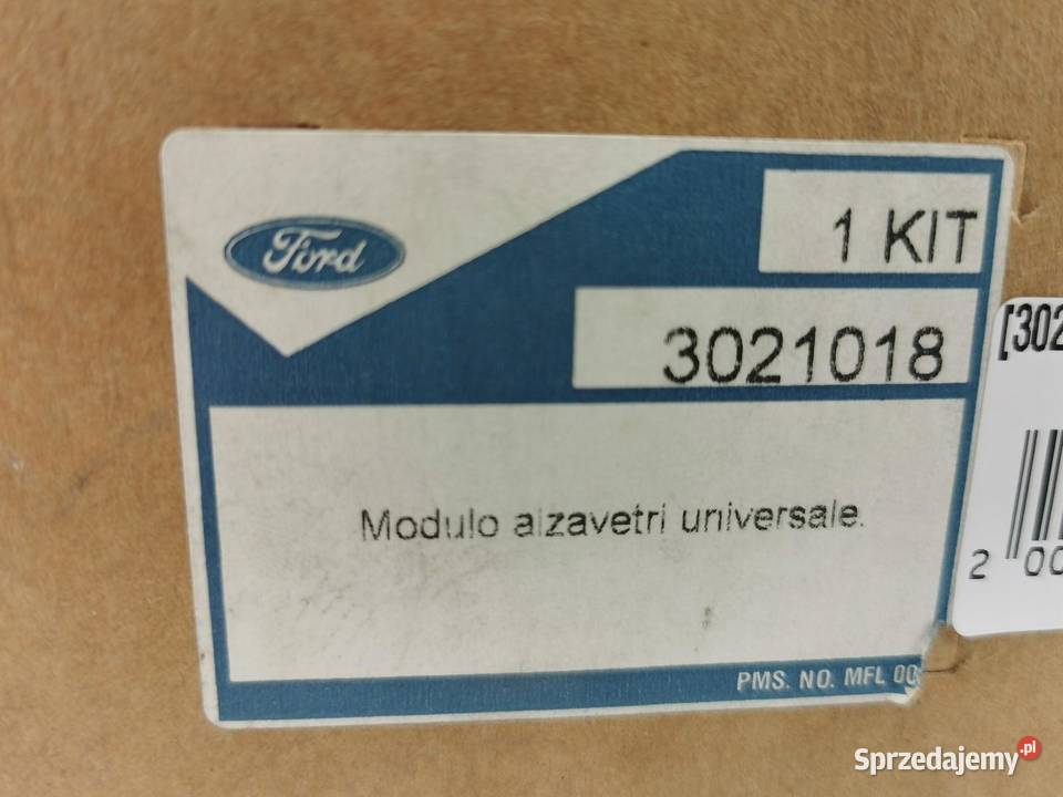MODUŁ PODNOŚNIKA SZYBY FORD NOWY ORYGINAŁ Komputery Części samochodowe