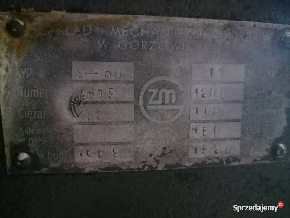 Silnik S60 11 1959r Andoria Pozostałe Wola Jasienicka